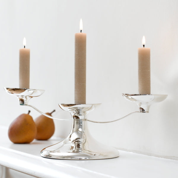 Fontaine Silver Candelabra
