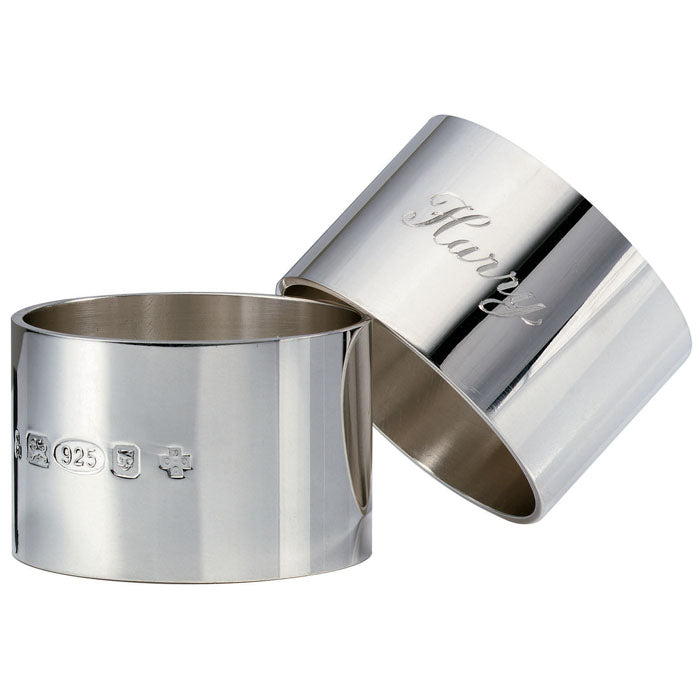 Heavyweight Sterling Silver Napkin Ring