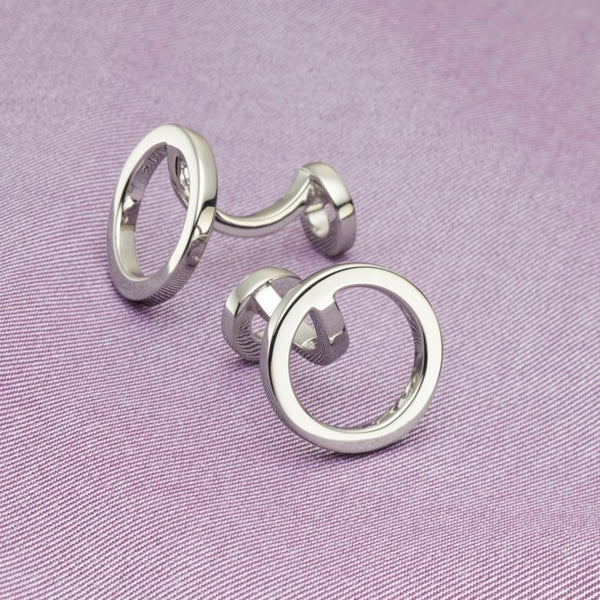 Lasso Sterling Silver Cufflinks