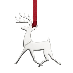 Donner Reindeer Sterling Silver Christmas Decoration