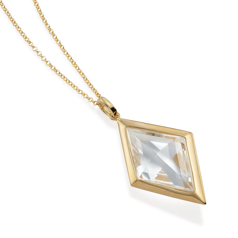 Aquitaine Rock Crystal Pendant