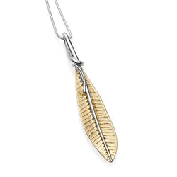 Willow Gilded Silver Pendant