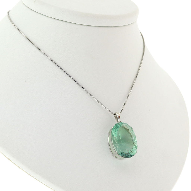 Clarisse Sunburst Cut Fluorite Pendant