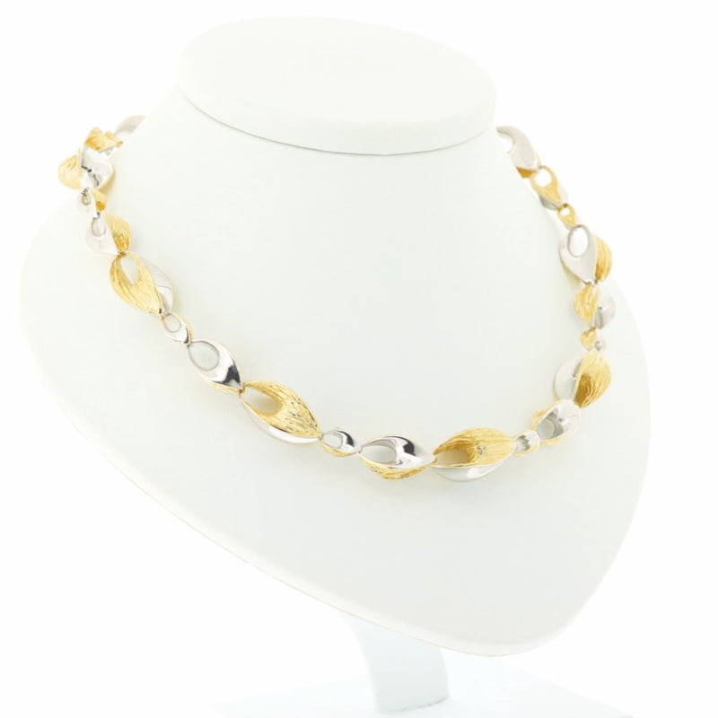 Barcelona Gilded Silver Necklace