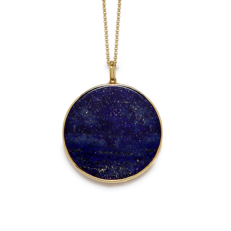 Gold Turqujose, lapis lazuli & 14kt gold necklace | Luis Morais | MATCHES UK