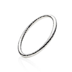 Chios Sterling Silver Bangle