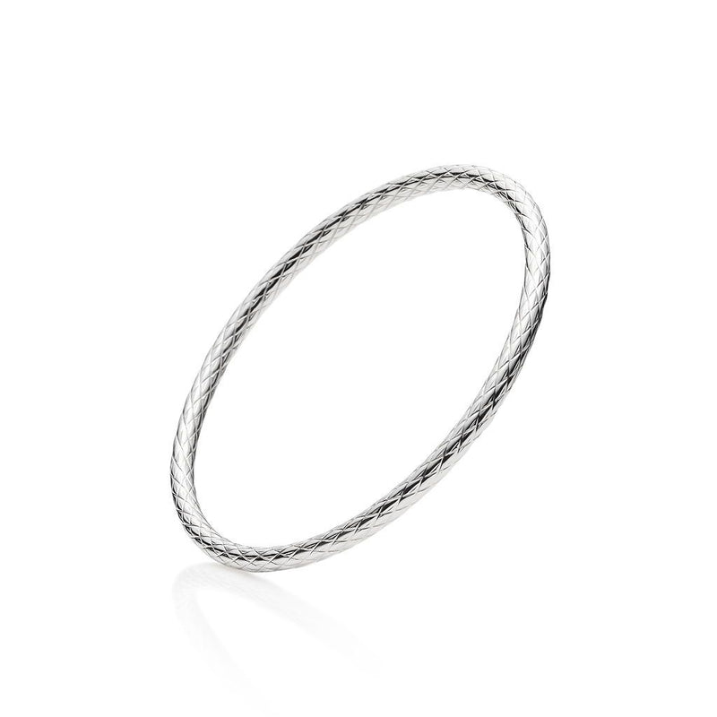 Sterling Silver Island Bangles Set of 3