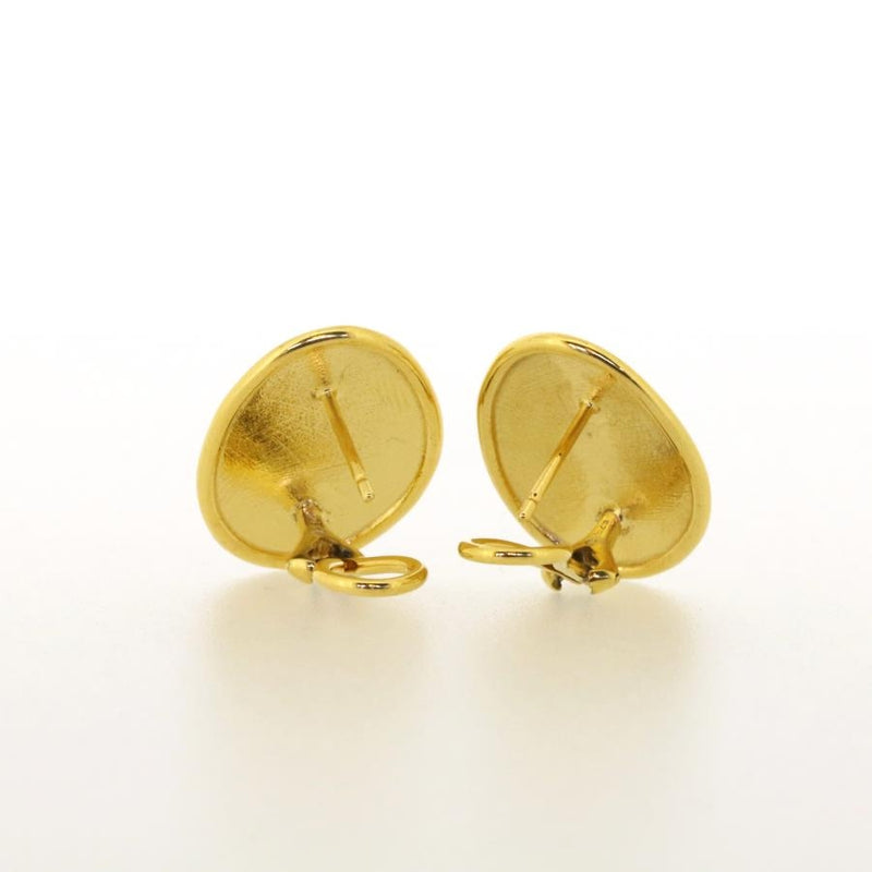 Roma Gilded Silver Clip & Post Earrings CLEARANCE SAVE £25