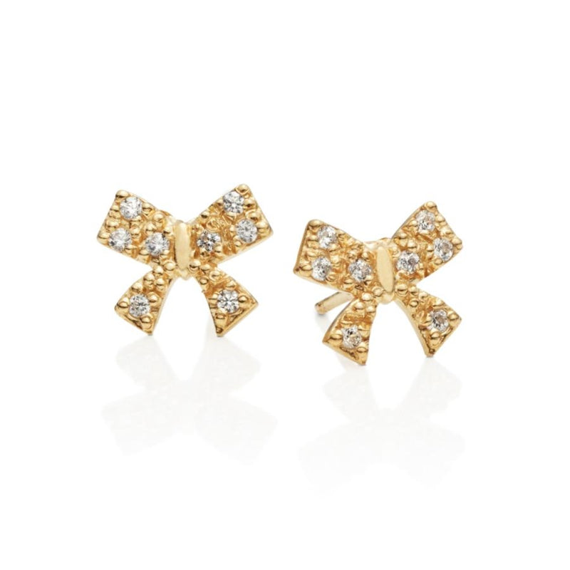 Sophie Gilded Silver & CZ Earrings