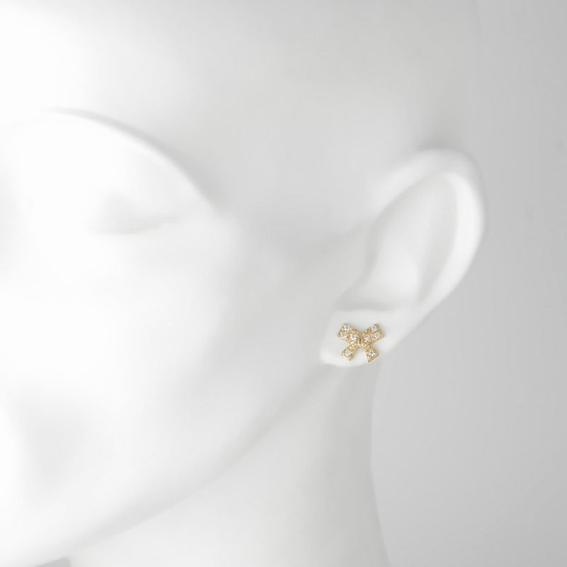 Sophie Gilded Silver & CZ Earrings