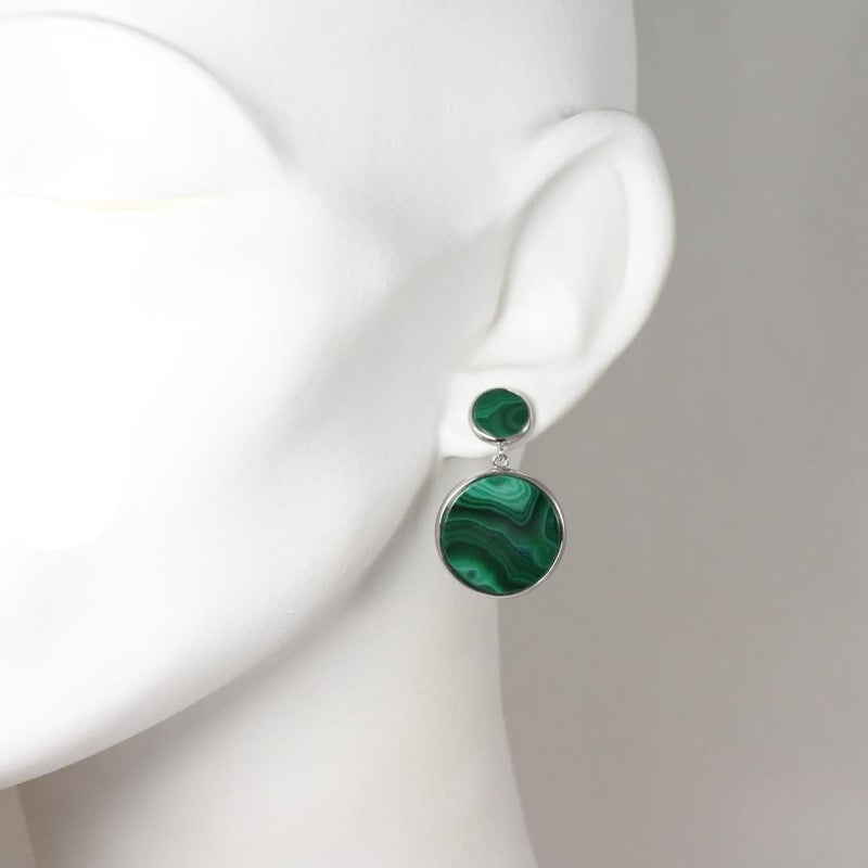 Tamara Malachite Earrings