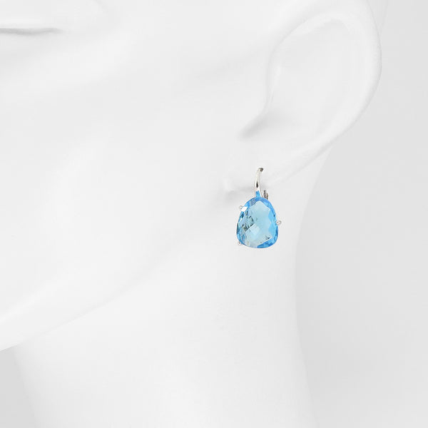 Jemima Sky Sterling Silver Crystal Earrings CLEARANCE SAVE £10