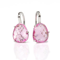 Jemima Pale Pink Crystal Earrings