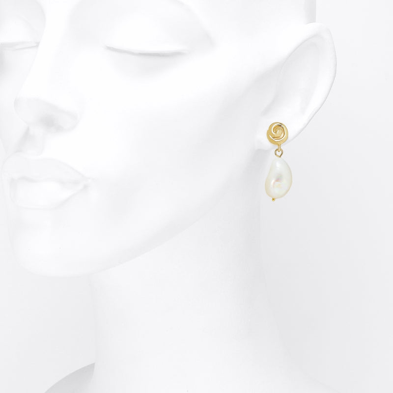 Nimbus Baroque Pearl Earrings
