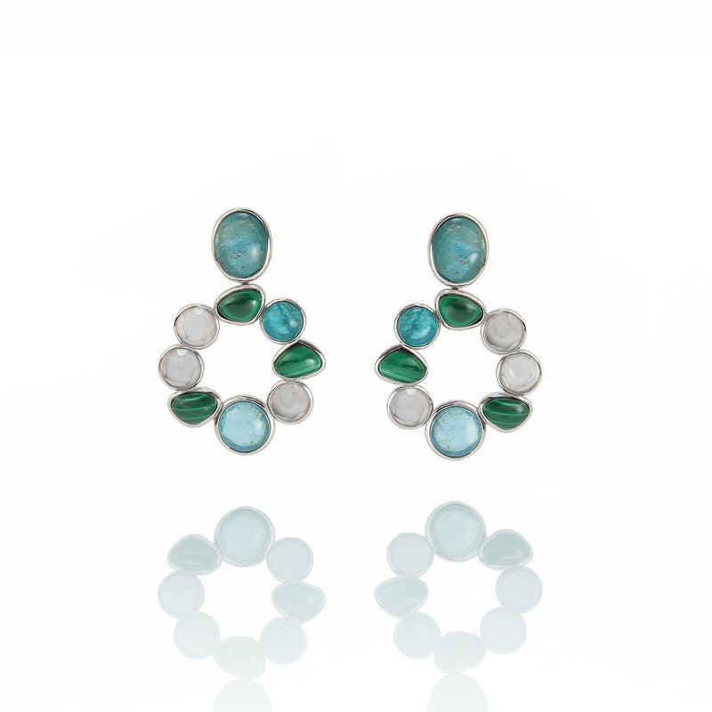 Ricci Multi Gemstone Earrings