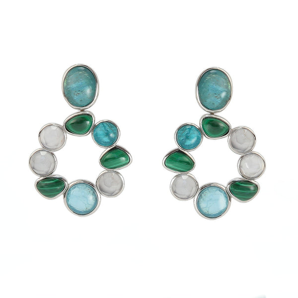 Ricci Multi Gemstone Earrings