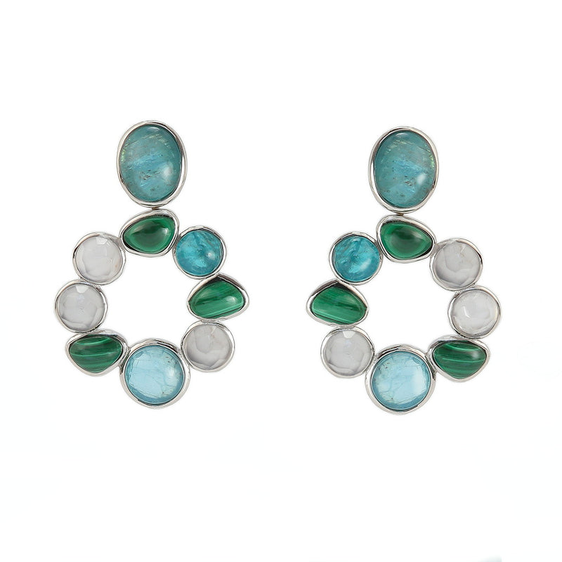 Ricci Multi Gemstone Earrings