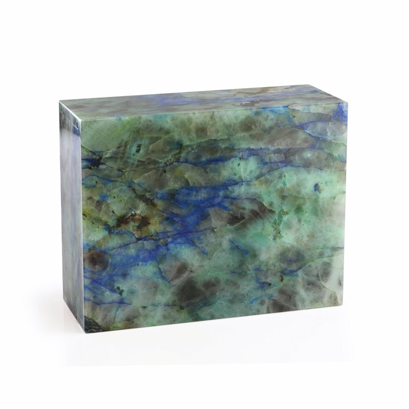 Azurite in Quartz Box