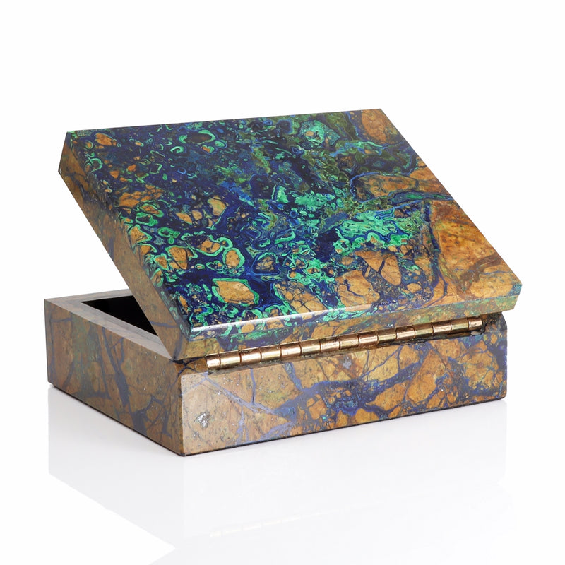 Azurite & Malachite Box