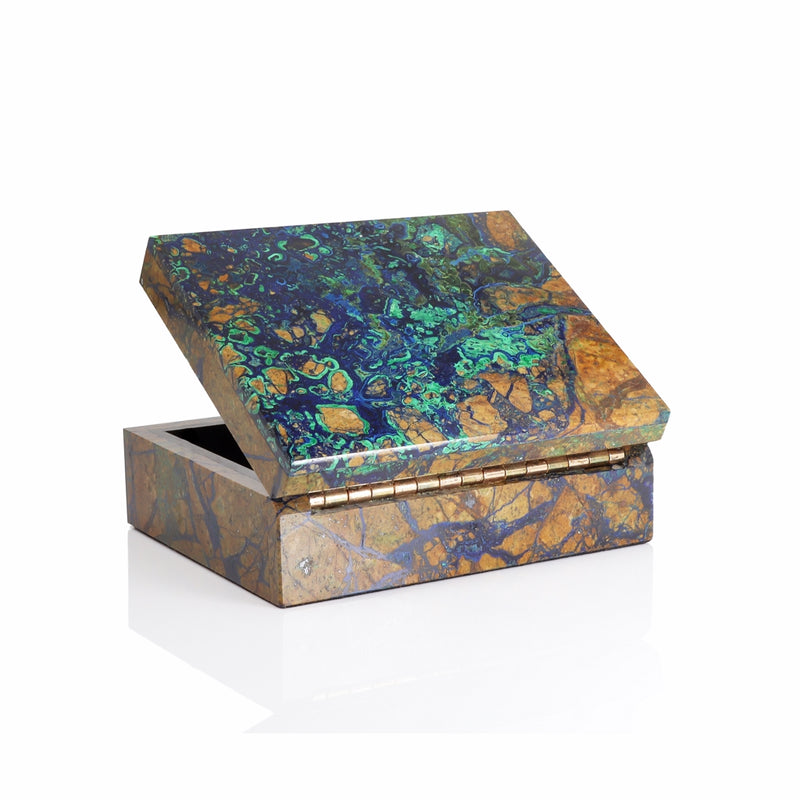 Azurite & Malachite Box