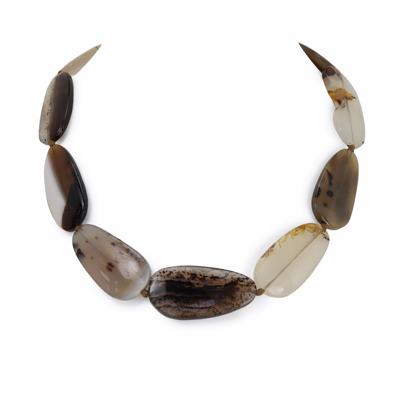 Montana Moss Agate Necklace
