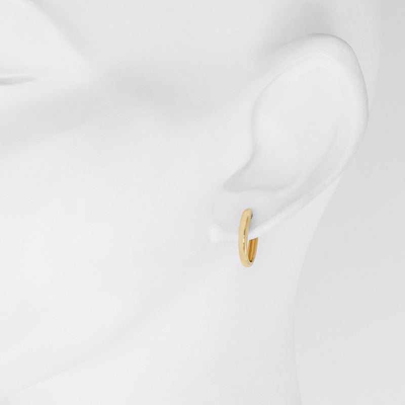 15mm Edison Pearl 18ct Gold Earrings
