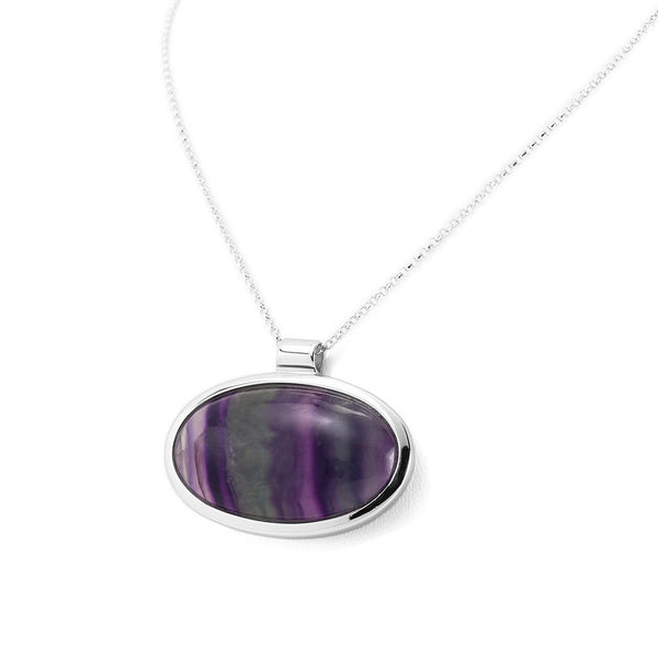 Rainbow Fluorite Pendant