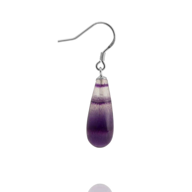 Fluorite Drop Earring
