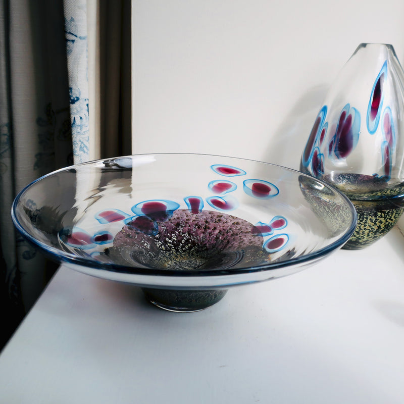 Gustav Bowl British Art Glass