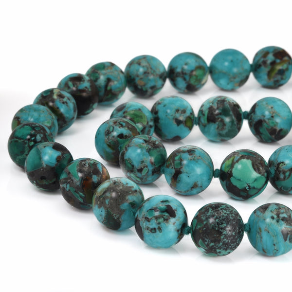 Blue Hubei Turquoise Necklace