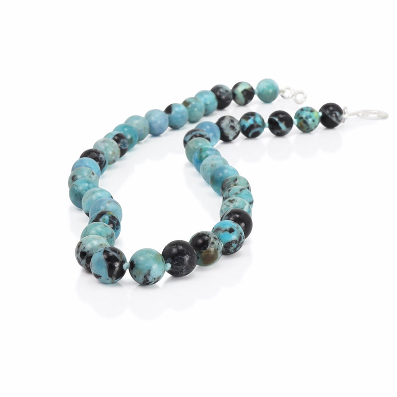 African Blue Opal Necklace