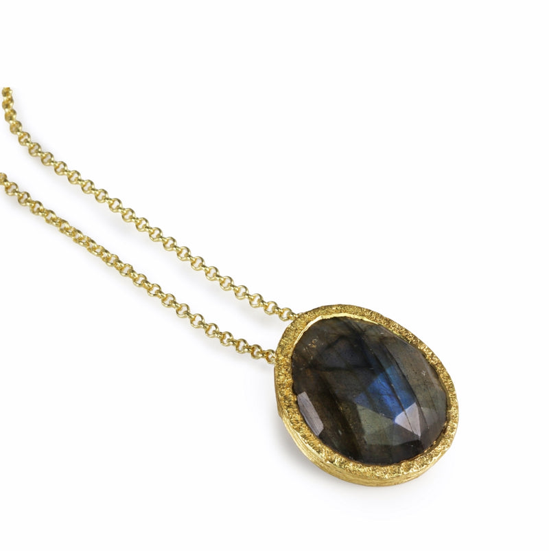 Silver Labradorite Stone Necklace at Rs 2530/piece in Jaipur | ID:  26437407897