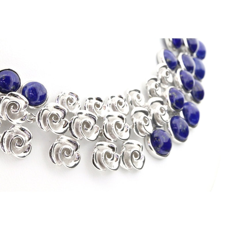 Babylon Lapis Lazuli & Sterling Silver Necklace