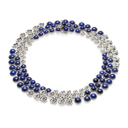 Babylon Lapis Lazuli & Sterling Silver Necklace