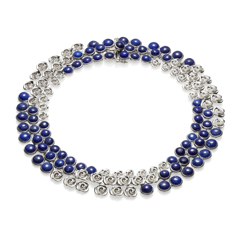 Babylon Lapis Lazuli & Sterling Silver Necklace