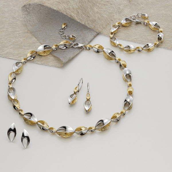 Barcelona Gilded Silver Necklace