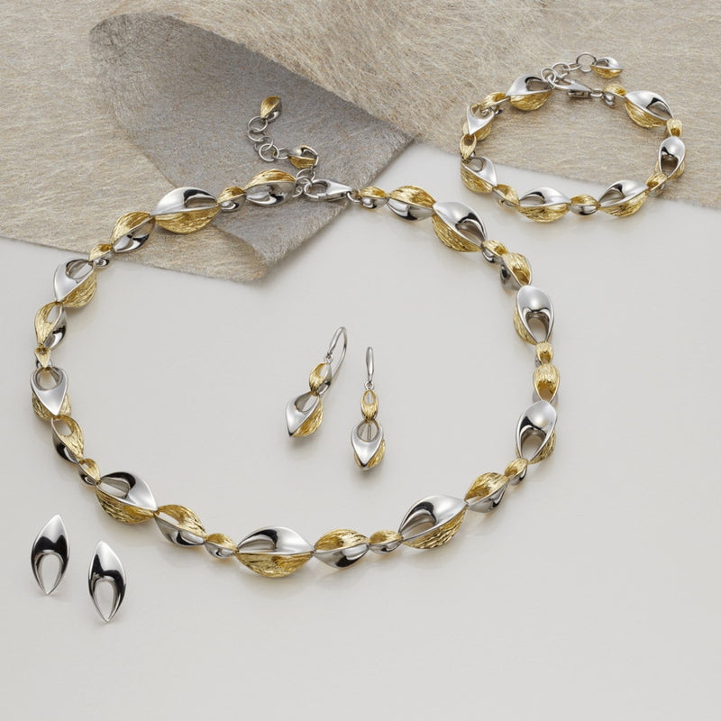 Barcelona Gilded Silver Necklace