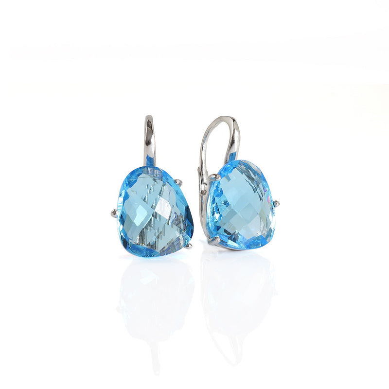 Jemima Sky Sterling Silver Crystal Earrings CLEARANCE SAVE £10