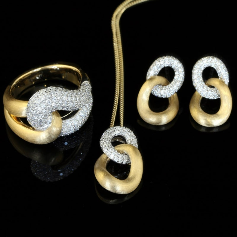 Fenella Diamond 18ct Gold Ring
