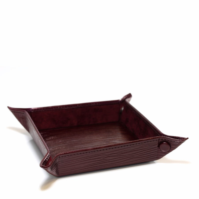 Leather Jewellery Tray or Nightstand