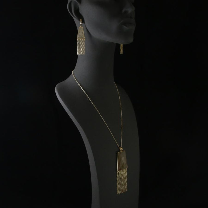 Lambada Rutilated Quartz Earrings CLEARANCE save £25
