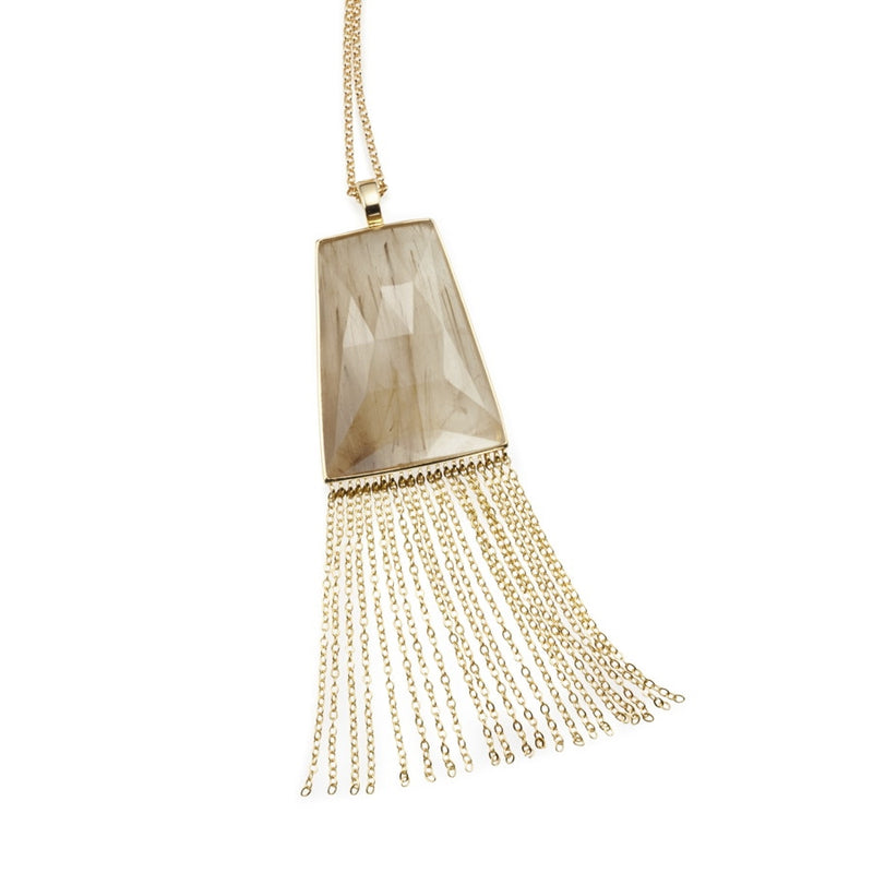 Lambada Rutilated Quartz Pendant CLEARANCE save £29