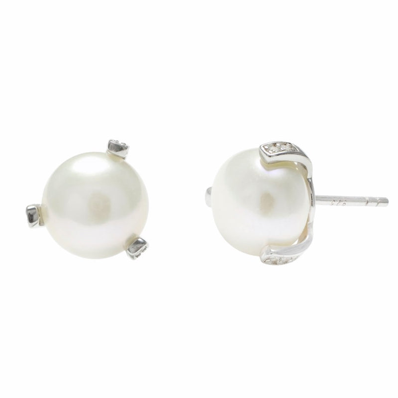 Tricia - Freshwater 9mm Pearl Studs