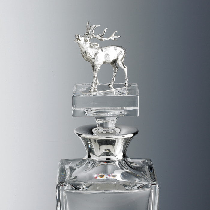 Tyrol Sterling Silver & Lead Crystal Decanter