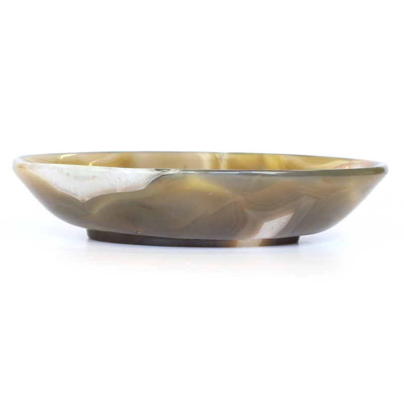 M345 Oval Agate Bowl