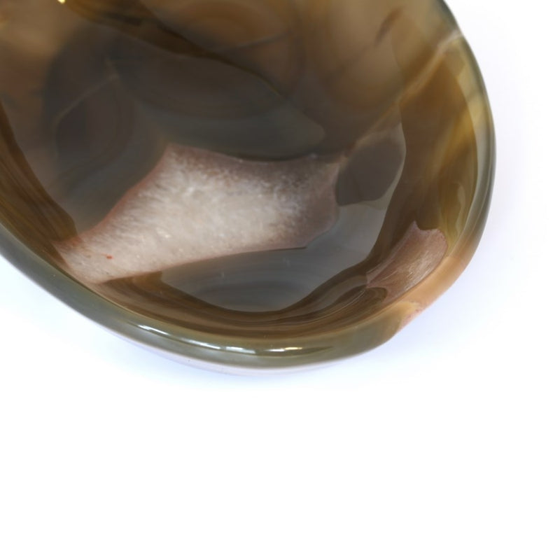 M345 Oval Agate Bowl