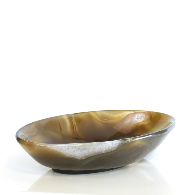 M345 Oval Agate Bowl