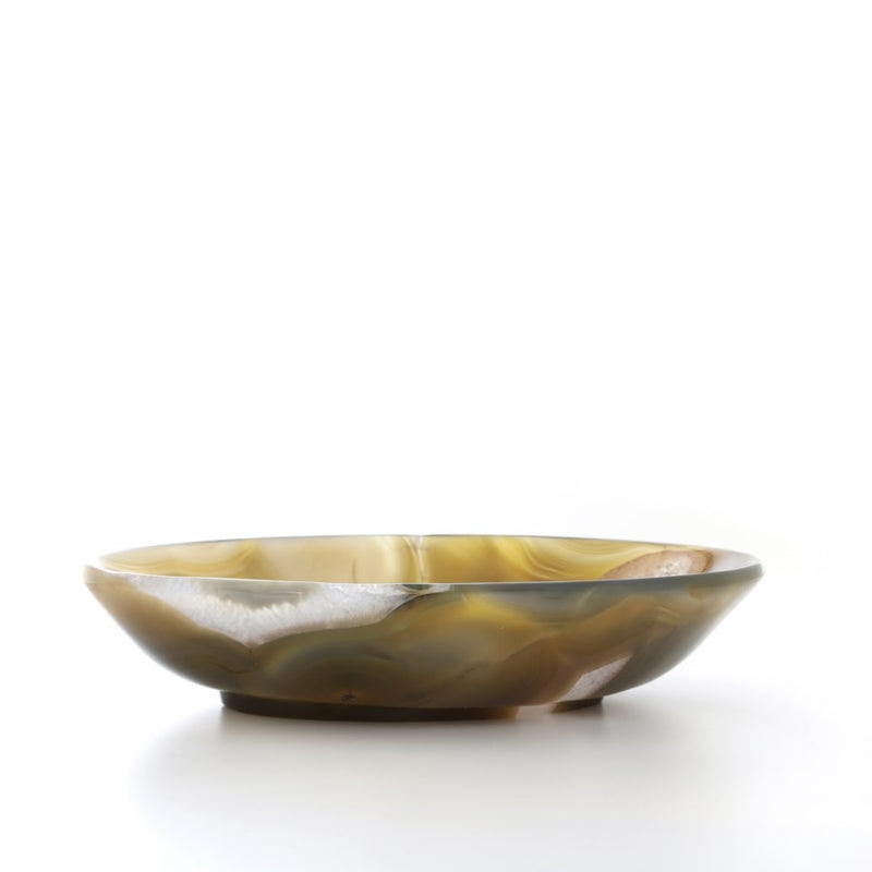M345 Oval Agate Bowl