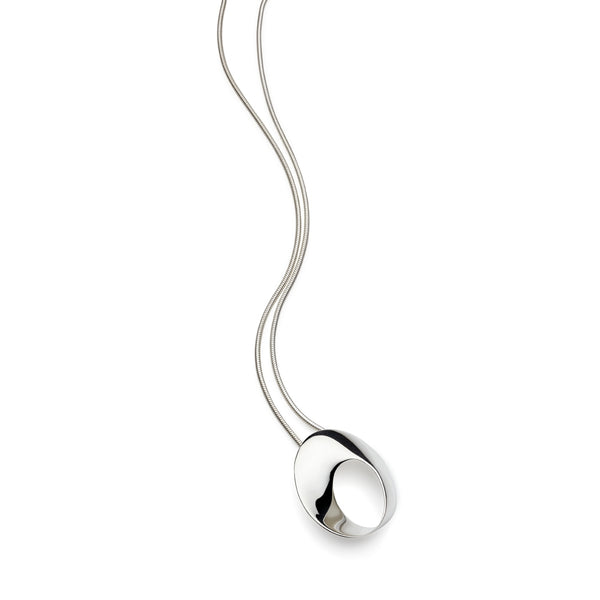 Mobius Sterling Silver Pendant
