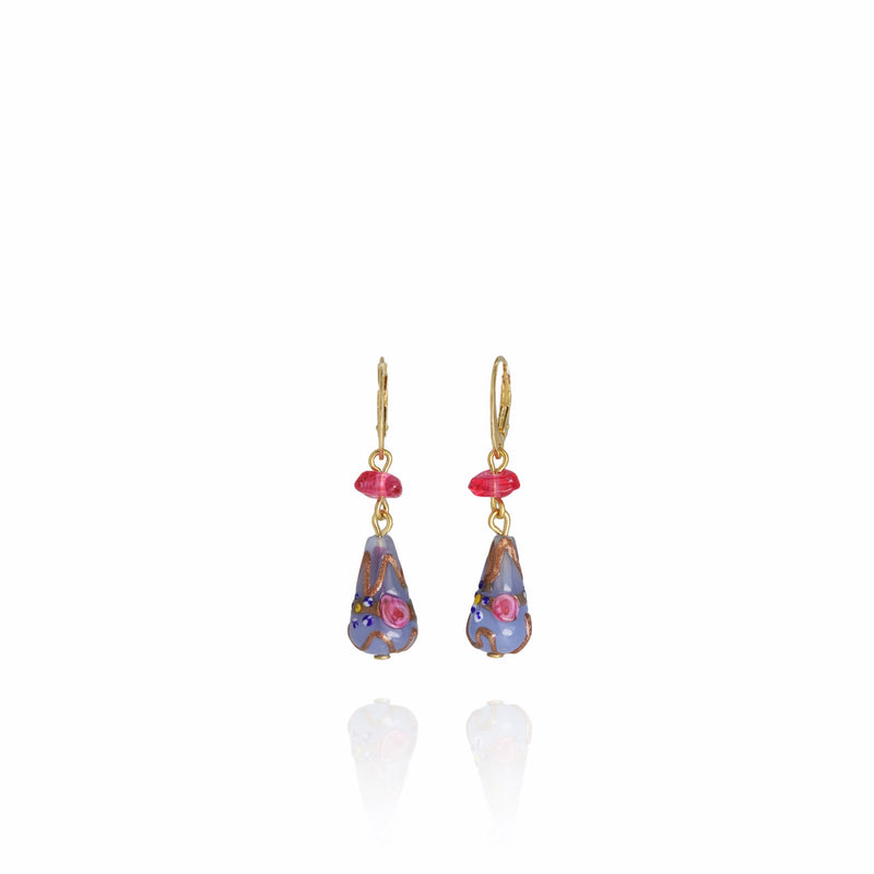 Romance Murano Glass Earrings S52A